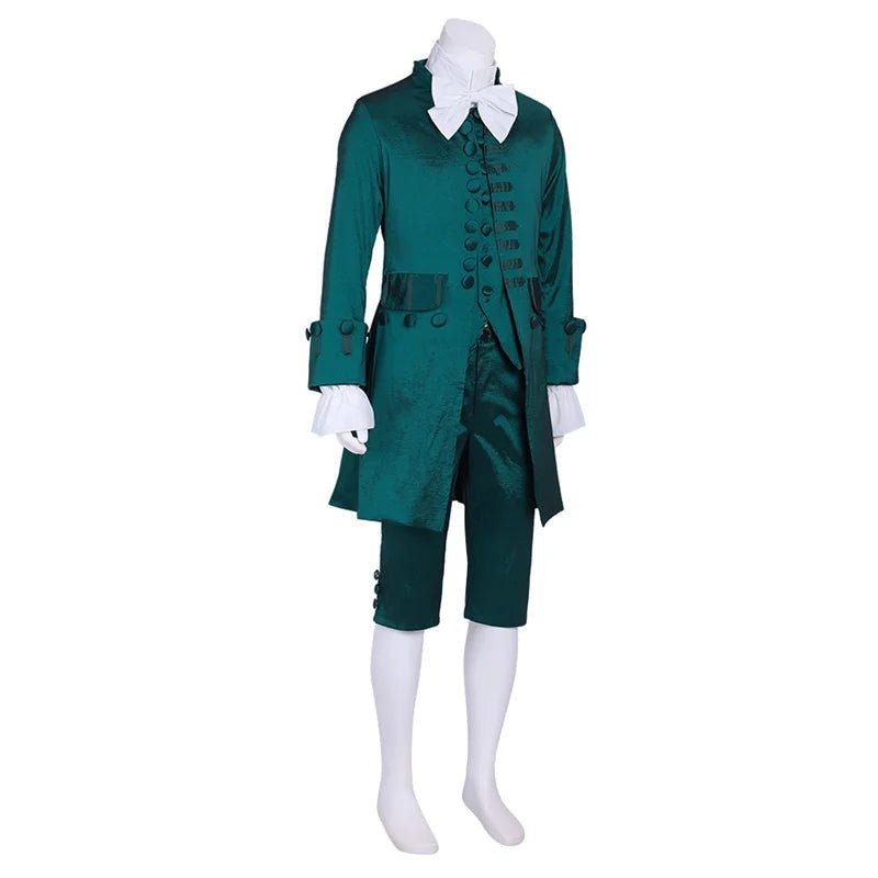 Uniforme Colonial del Siglo XVIII para Hombres - Traje de Caballero Medieval y Regencia - Fantasia Cosera