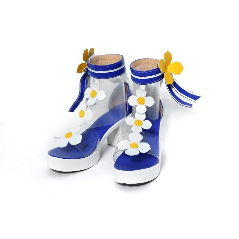 Traje de Cosplay de Baño de Barbara de Genshin Impact con Bolso para el Verano - Fantasia Cosera