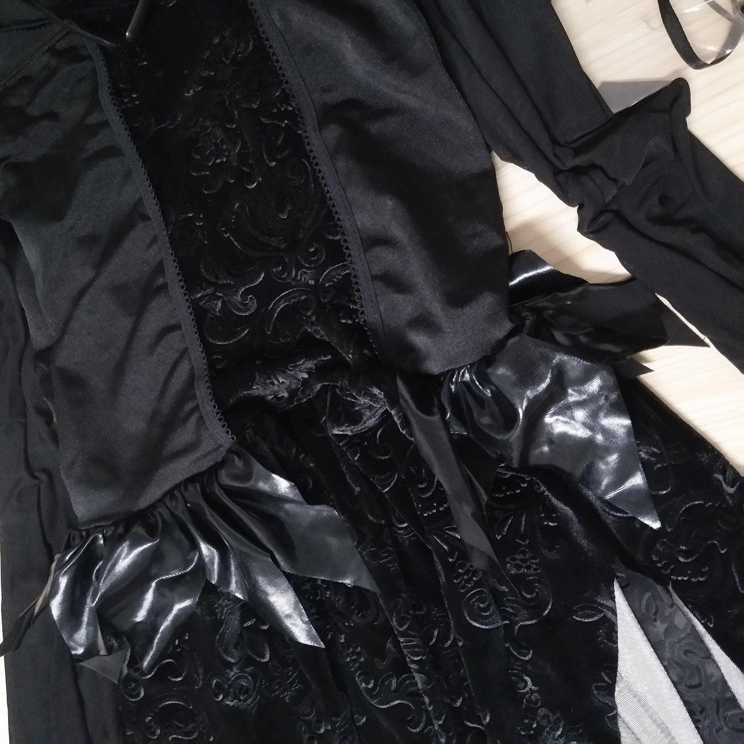 Traje de Ángel Oscuro Zombie para Mujer | Cóspay Gótico Ángel Malvado - Fantasia Cosera