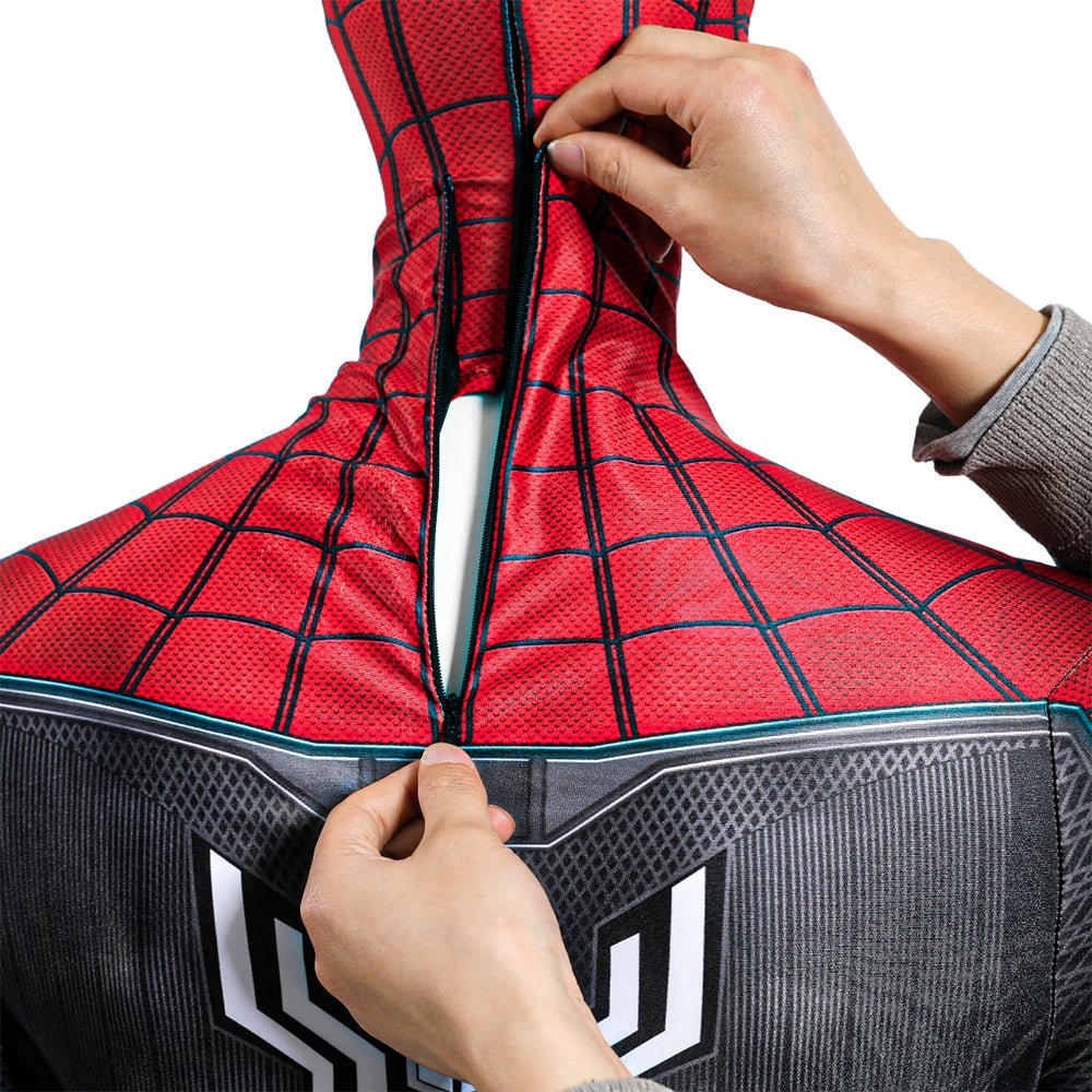 Traje de Cosplay de Spider-Man Far From Home para Hombres - Diseño Preciso de la Película - Fantasia Cosera