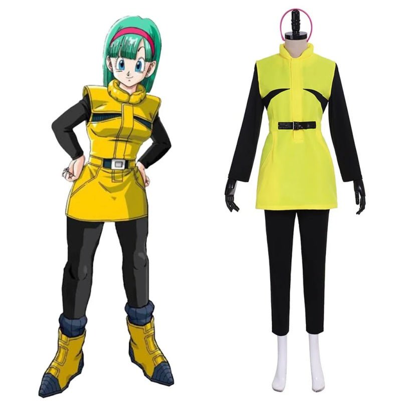 Traje de Cosplay de Dragon Ball: Zamasu, Android 17, Bulma, Son Goku, Trunks, Whis - Fantasia Cosera