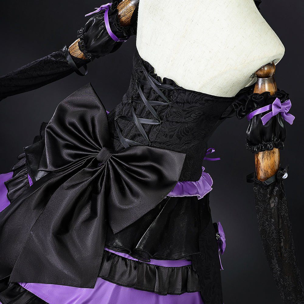 Colaboración Identity V x Sanrio - Traje de Cosplay de la Reina Sanguinaria - Fantasia Cosera