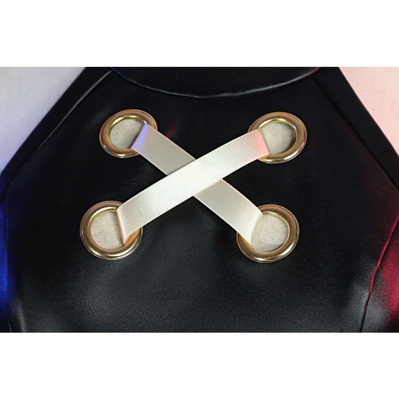 Traje de Cosplay Arcane Jinx - Outfit Crit Loli Loose Cannon con Zapatos y Peluca - Fantasia Cosera