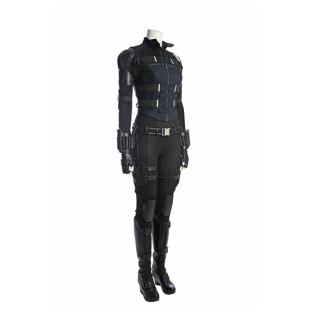 Traje de Cosplay de Black Widow de Avengers: Infinity War - Calidad Premium - Fantasia Cosera