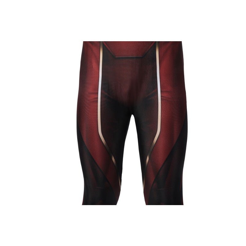 Disfraz de The Flash Barry Allen para Niños - Traje Impreso en 3D y Máscara para Halloween - Fantasia Cosera