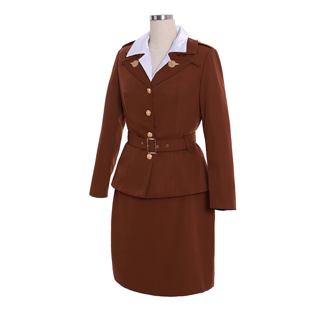 Traje de Cosplay de Agente Femenino de Anime para Halloween - Fantasia Cosera