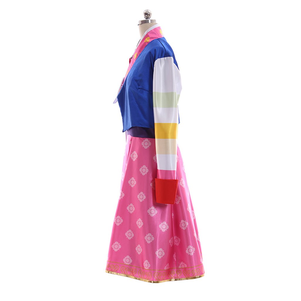 Traje de Cosplay D.Va Estilo Hanbok para Chicas - Overwatch - Fantasia Cosera