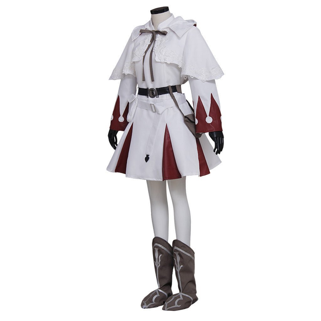 Traje de Cosplay de Mago Blanco de Final Fantasy XIV | Atuendo de Personaje de Juego Hecho a Medida - Fantasia Cosera
