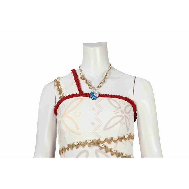 Conjunto de Cosplay de Moana 2 para Mujer - Traje para Escenario de Romance Oceánico - Fantasia Cosera