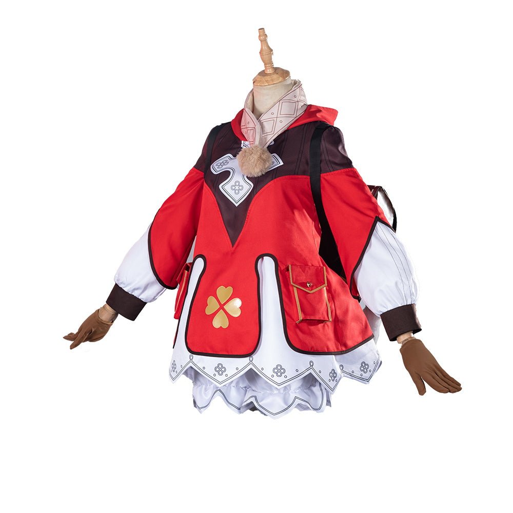 Traje de Cosplay de Klee de Genshin Impact para Mujer - Disfraz de Halloween - Fantasia Cosera