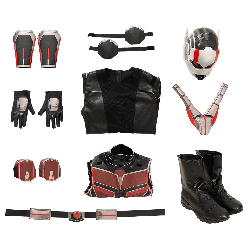 Traje de Cosplay de Ant-Man 3 - Scott Lang con Casco - Fantasia Cosera