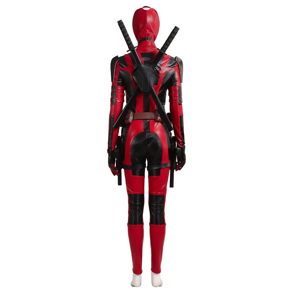 Traje de Lady Deadpool de Deadpool 3 - Outfit Premium para Cosplay - Fantasia Cosera