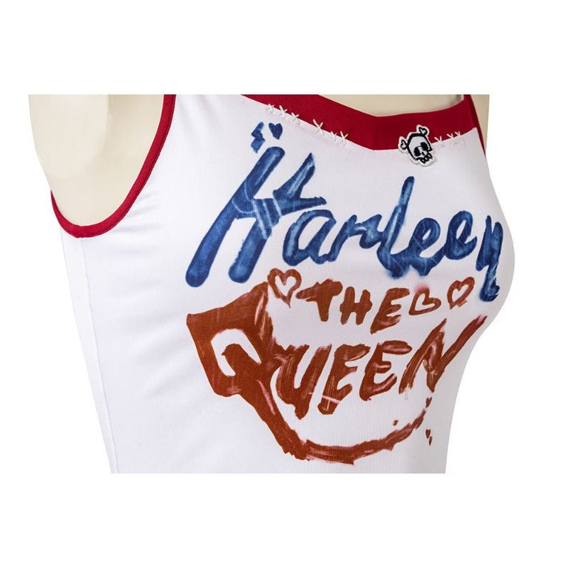 Traje de Cosplay de Harley Quinn Suicide Squad: Mata a la Liga de la Justicia Disfraz de Halloween - Fantasia Cosera