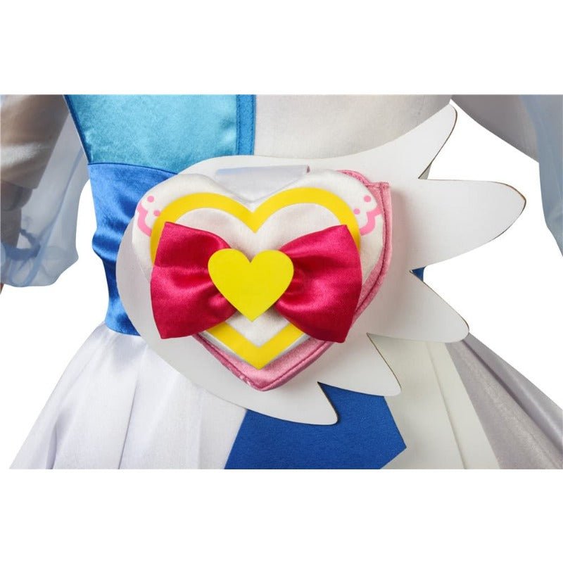Traje de Cosplay de Cure Ange Yakushiji Saaya de Hugtto! Pretty Cure para Adultos - Fantasia Cosera
