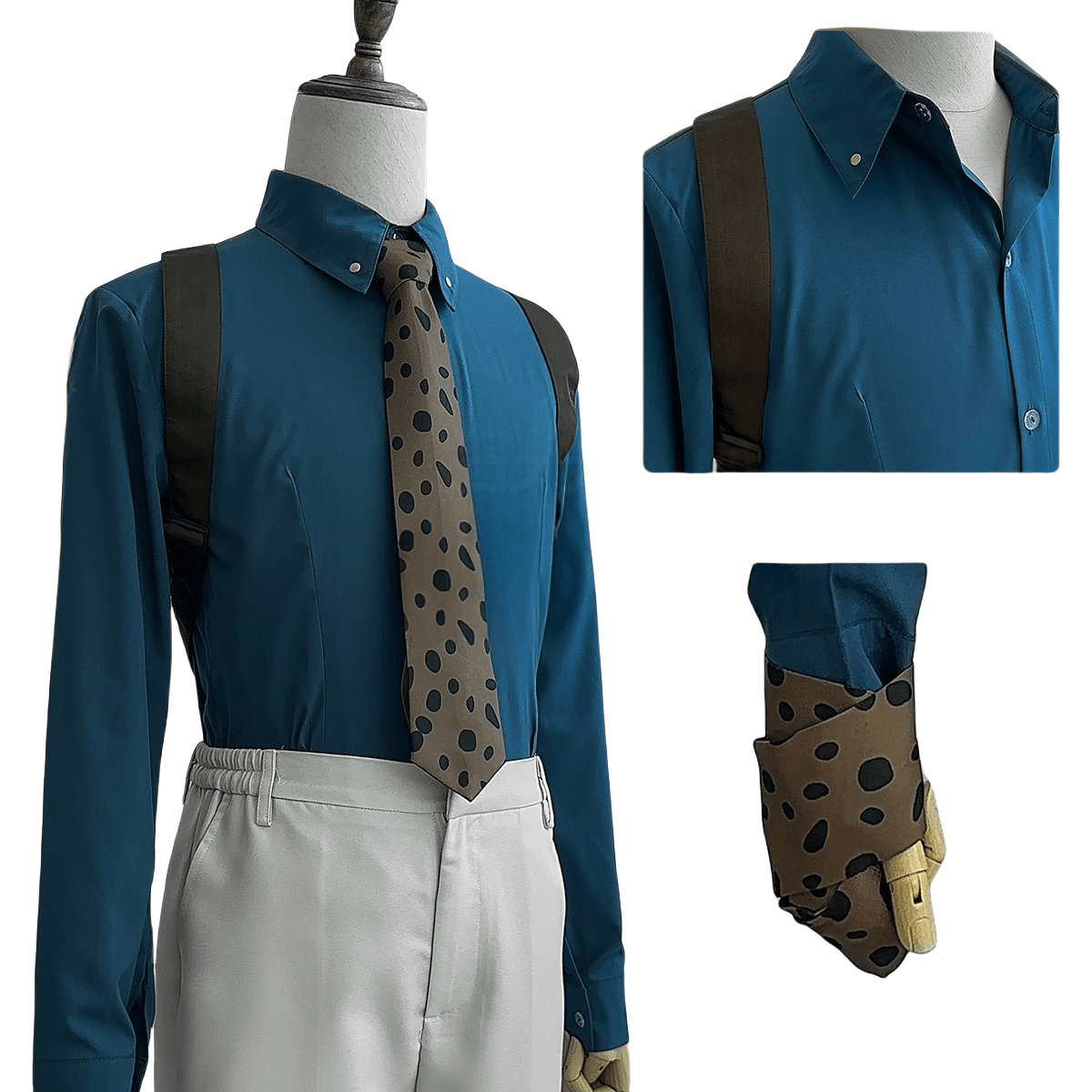 Traje de Cosplay de Nanami Kento de Jujutsu Kaisen - Calidad Premium - Fantasia Cosera