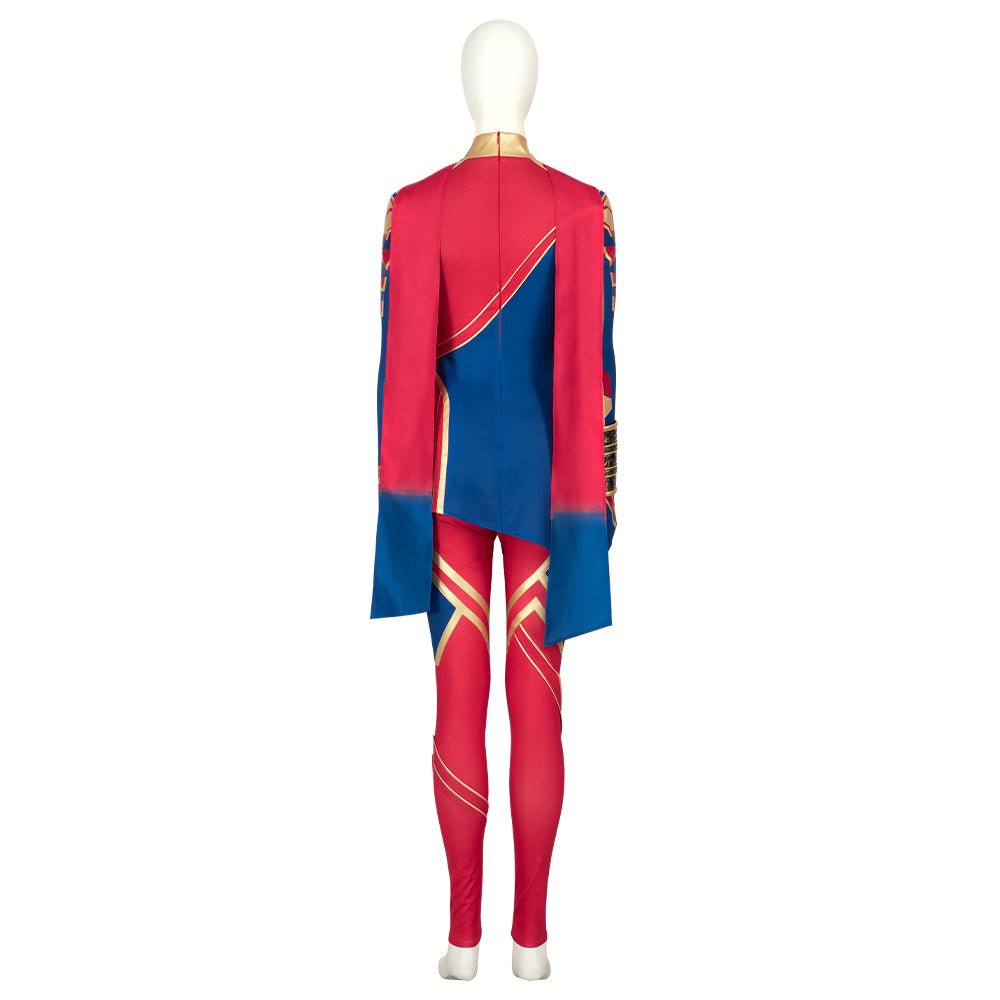 Traje de Cosplay de Ms. Marvel Kamala Khan de Capitana Marvel 2 - Fantasia Cosera