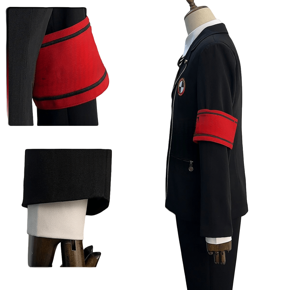 Traje Cosplay de Persona - Aegis, Makoto Yuki, Instituto Gekkoukan - Fantasia Cosera