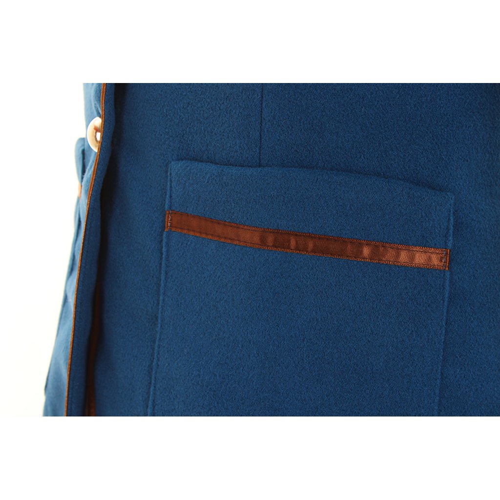 Traje Azul para Mujer Adulto - Disfraz de Carnaval para Halloween y Fiestas Temáticas - Fantasia Cosera