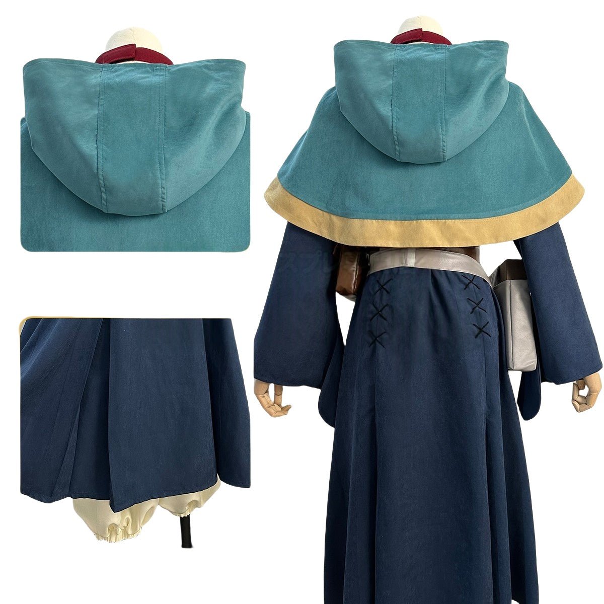 Traje de Cosplay de Marcille Donato - Outfit de Anime Dungeon Meshi - Fantasia Cosera