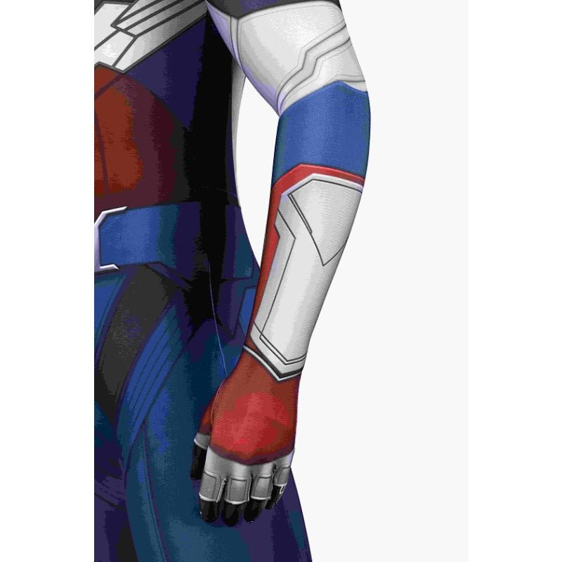 Traje de Cosplay Impreso en 3D de Sam Wilson de El Falcón y el Soldado del Invierno – Disfraz Heroico para Fans - Fantasia Cosera