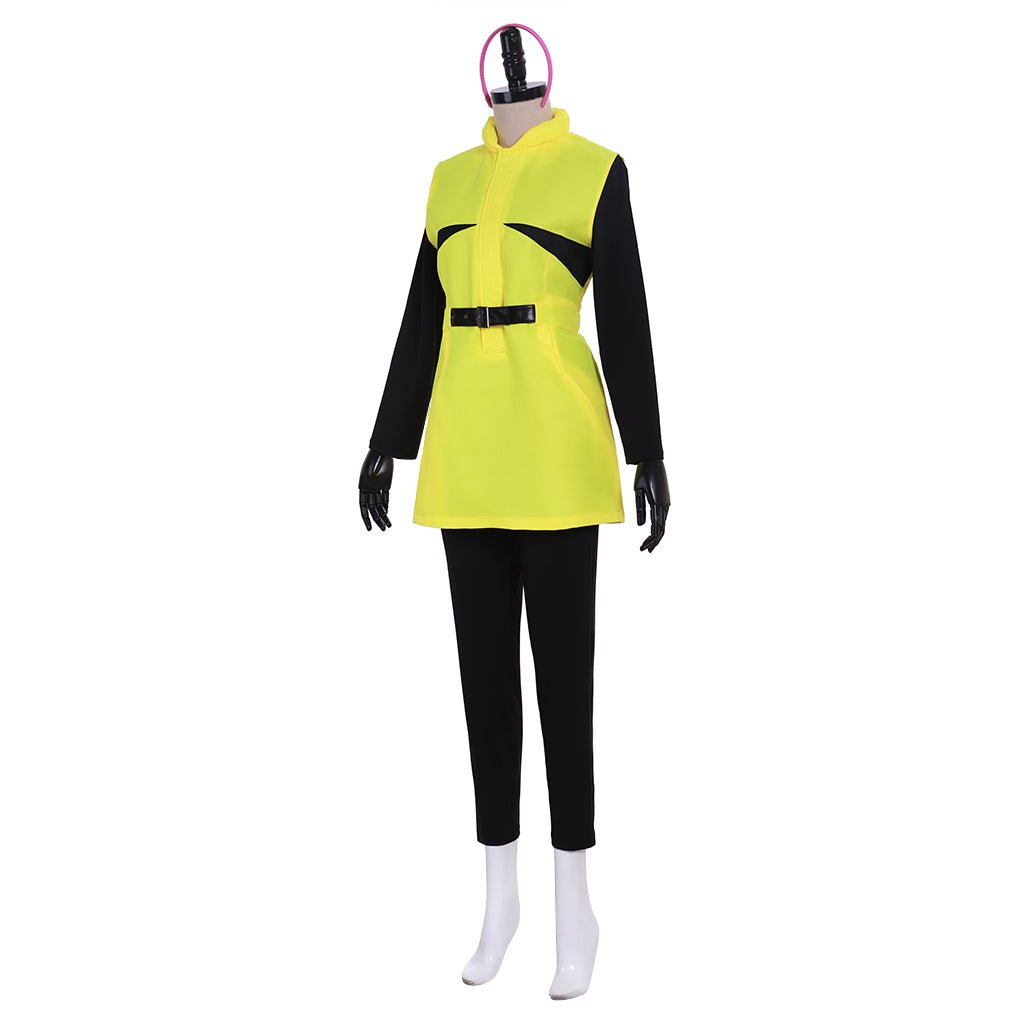 Traje de Cosplay de Bulma de Dragon Ball Z Planeta Namek - Fantasia Cosera