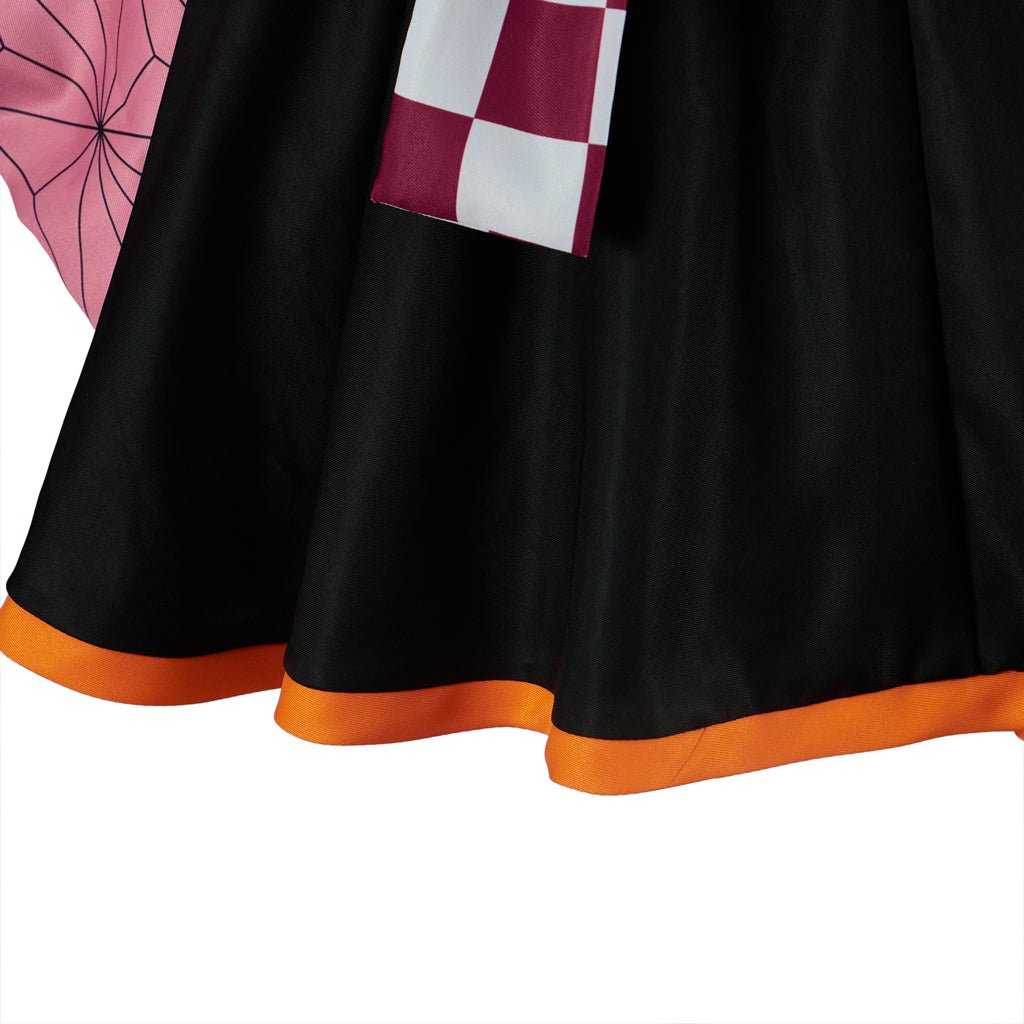 Traje de Cosplay Nezuko Kimono de Demon Slayer – Outfit Auténtico de Anime - Fantasia Cosera