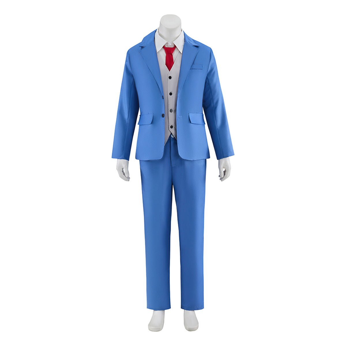 Traje de Cosplay de Phoenix Wright - Ace Attorney Naruhodo Ryuichi para Festivales y Halloween - Fantasia Cosera