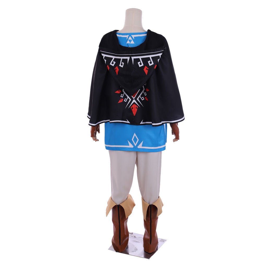 Juego Zelda: Aliento de lo Salvaje Traje Cosplay Link Conjunto Completo - Outfit Auténtico de Héroe - Fantasia Cosera