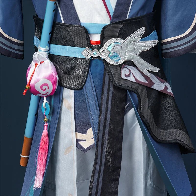 Traje de Cosplay Yanqing de Honkai Star Rail - Elegante y Hermoso para Hombres, Fiesta de Halloween y Carnaval - Fantasia Cosera