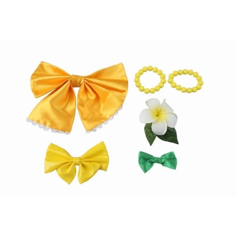 Traje de Cosplay de Love Live! Sunshine!! Aqours Jumping Heart - Outfit de Chika, Dia, Ruby y Riko - Fantasia Cosera