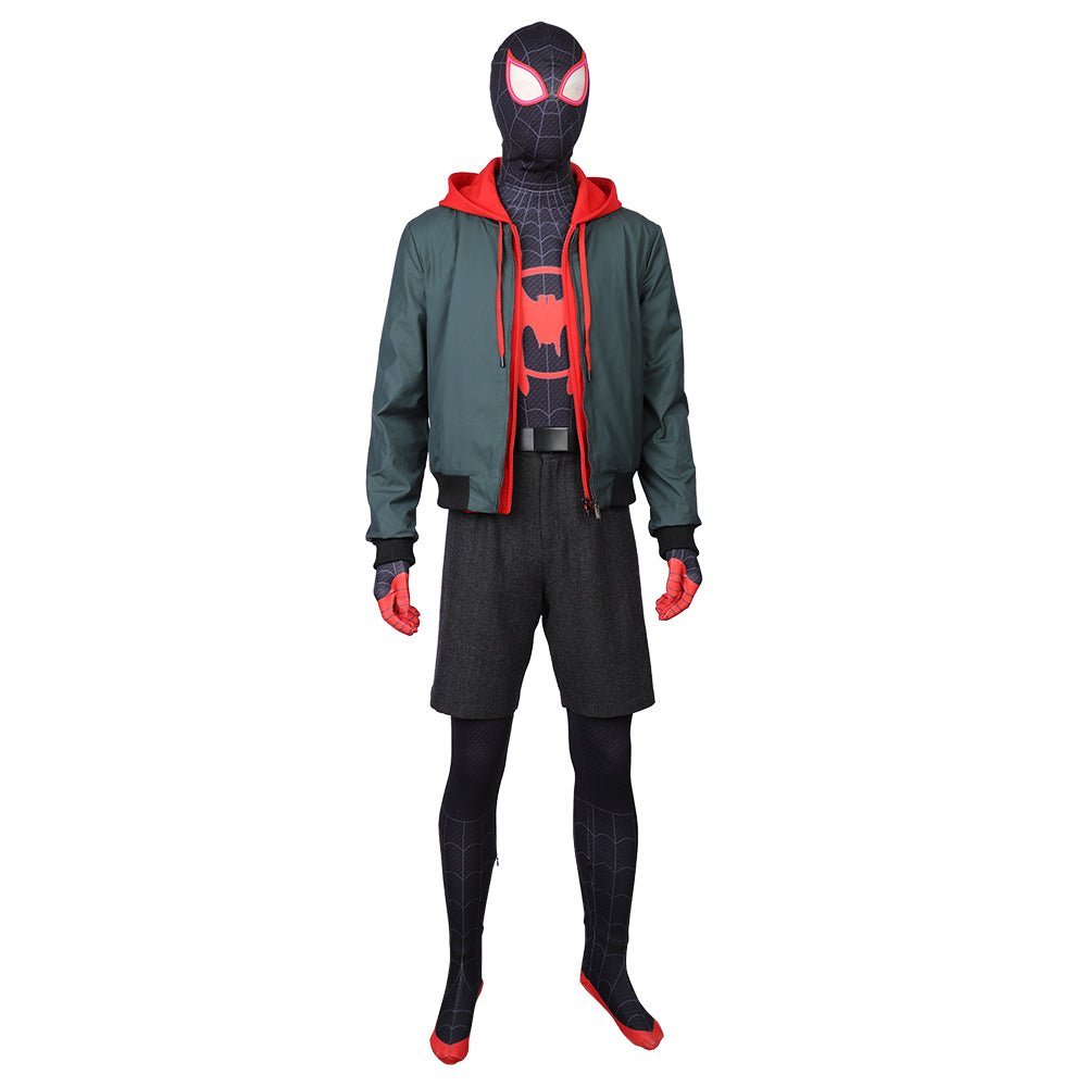 Traje de Cosplay de Spider-Man: Into the Spider-Verse para Hombres - Fantasia Cosera