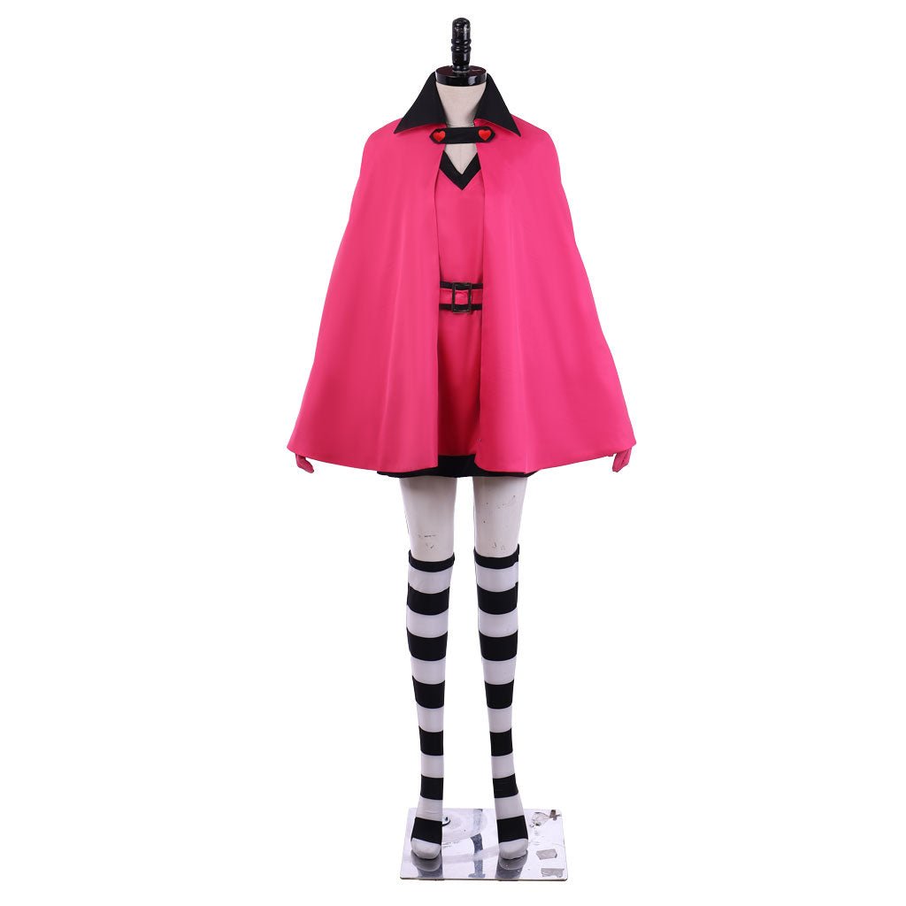 Vestido, Capa y Sombrero Rosa de Chocolat Meilleure de Sugar Sugar Rune - Traje de Cosplay - Fantasia Cosera