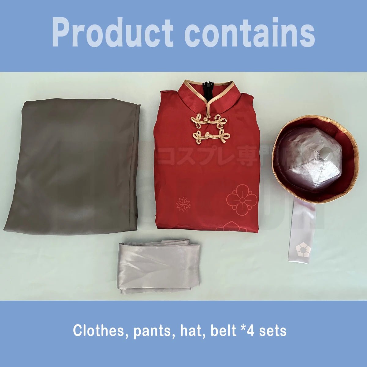 Traje Chino Kung Fu Tang de Niko de Blue Lock para Cosplay - Talla Ajustable - Fantasia Cosera