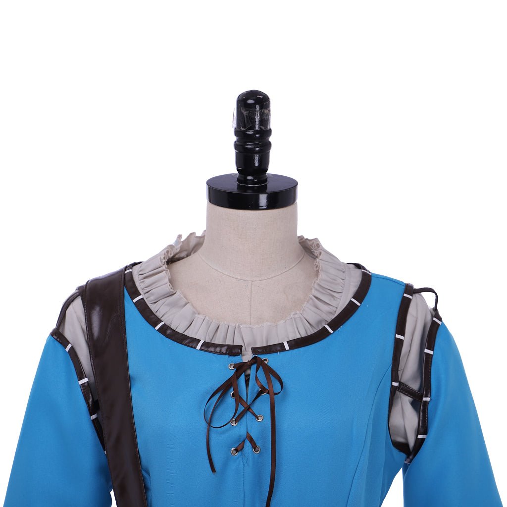 Traje de Cosplay de Princesa Merida Valiente para Adultos | Hecho a Medida para Halloween - Fantasia Cosera