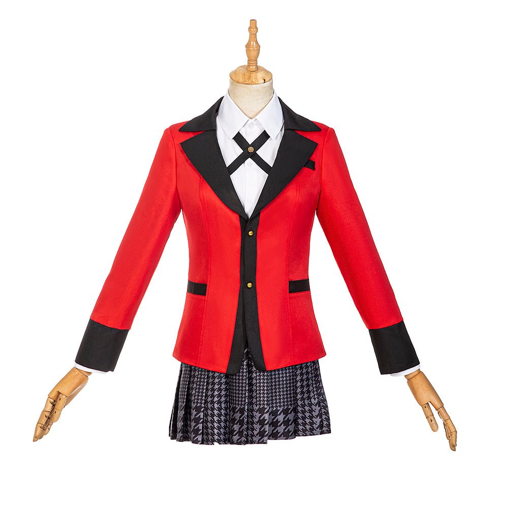 Traje de Cosplay de Jabami Yumeko Kakegurui para Mujer - Fantasia Cosera