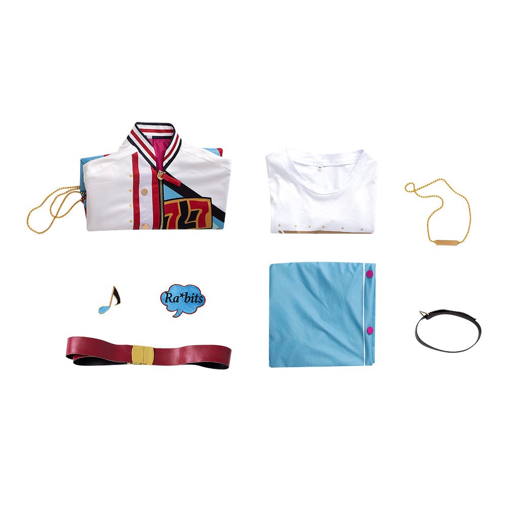 Traje de Cosplay del 7mo Aniversario de Ensemble Stars - Chaqueta, Camisa y Pantalones para Hombres - Fantasia Cosera