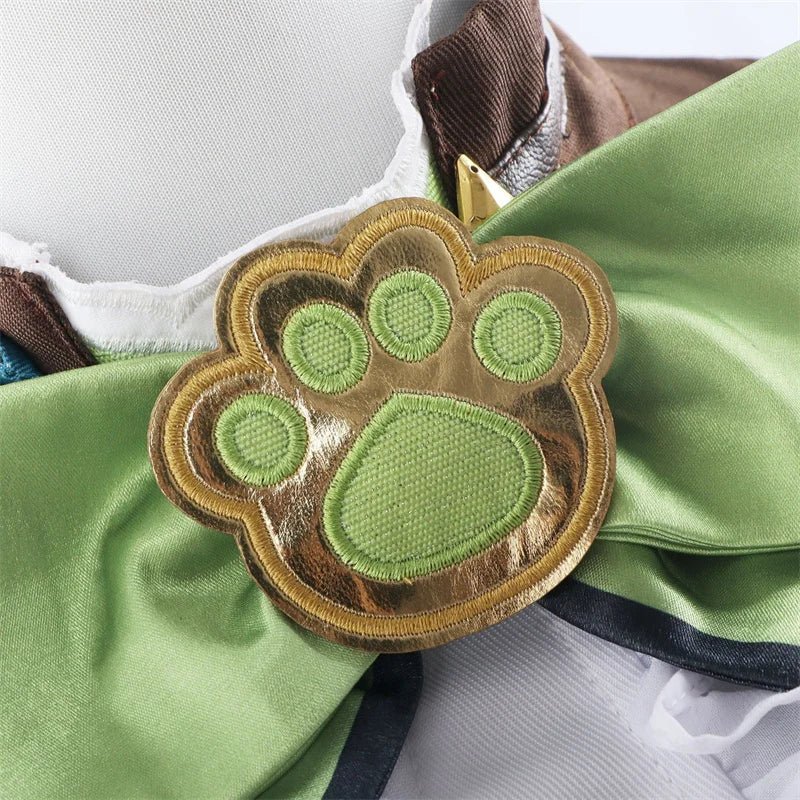 Disfraz de Cosplay de Kirara de Genshin Impact Estilo Gato para Mujer, Traje de Fiesta de Halloween - Fantasia Cosera