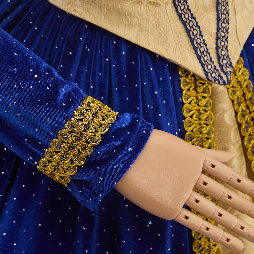 Vestido Medieval Gótico Punk para Mujeres – Elegante y Atemporal Disfraz de Cosplay - Fantasia Cosera