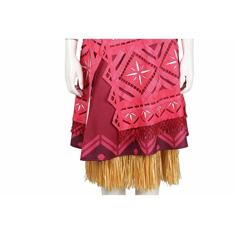 Conjunto de Cosplay de Moana 2 para Mujer - Traje para Escenario de Romance Oceánico - Fantasia Cosera