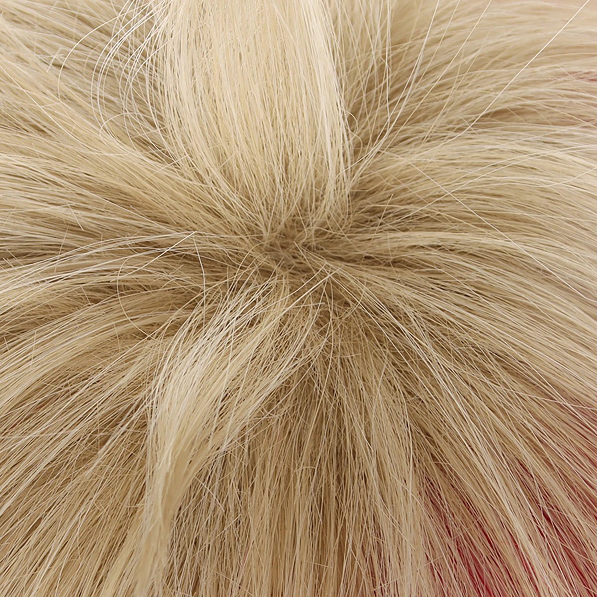 Peluca de Cosplay de Blue Lock Ness No.8 Bastard Munchen Rosa - Fibra Sintética Ajustable - Fantasia Cosera