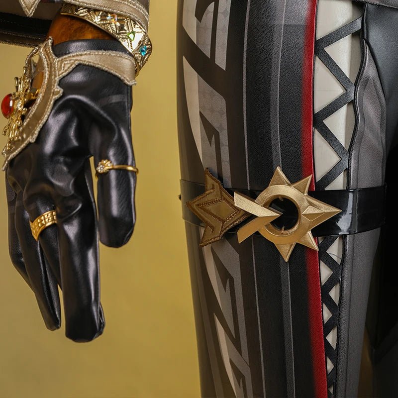 Traje de Cosplay de Mavuika, Archon Pyro de Genshin Impact para Mujer - Jumpsuit Completo para Fiestas de Halloween - Fantasia Cosera