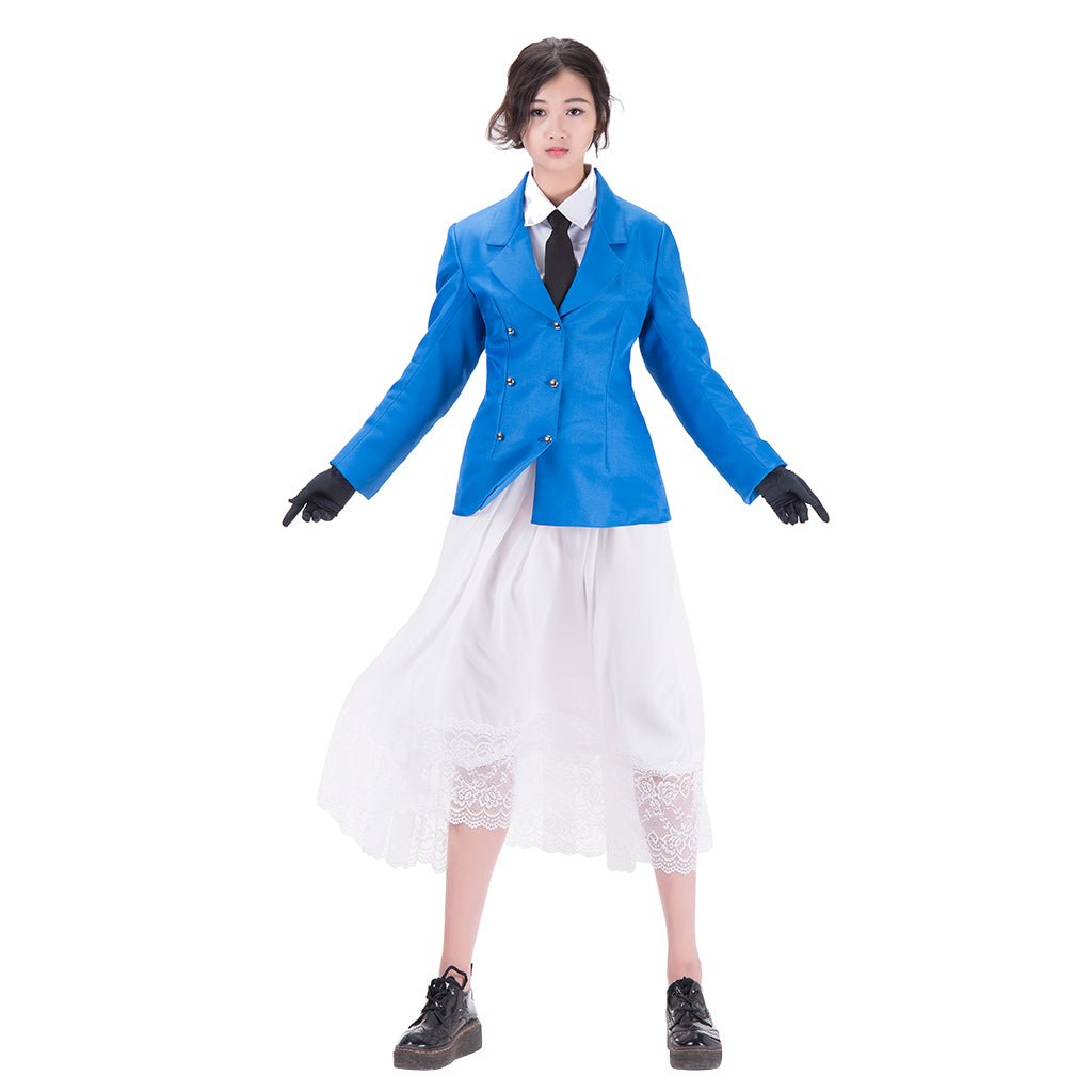 Traje de Cosplay de Hetalia: Axis Powers Francia Nyotalia Vestido Femenino - Fantasia Cosera