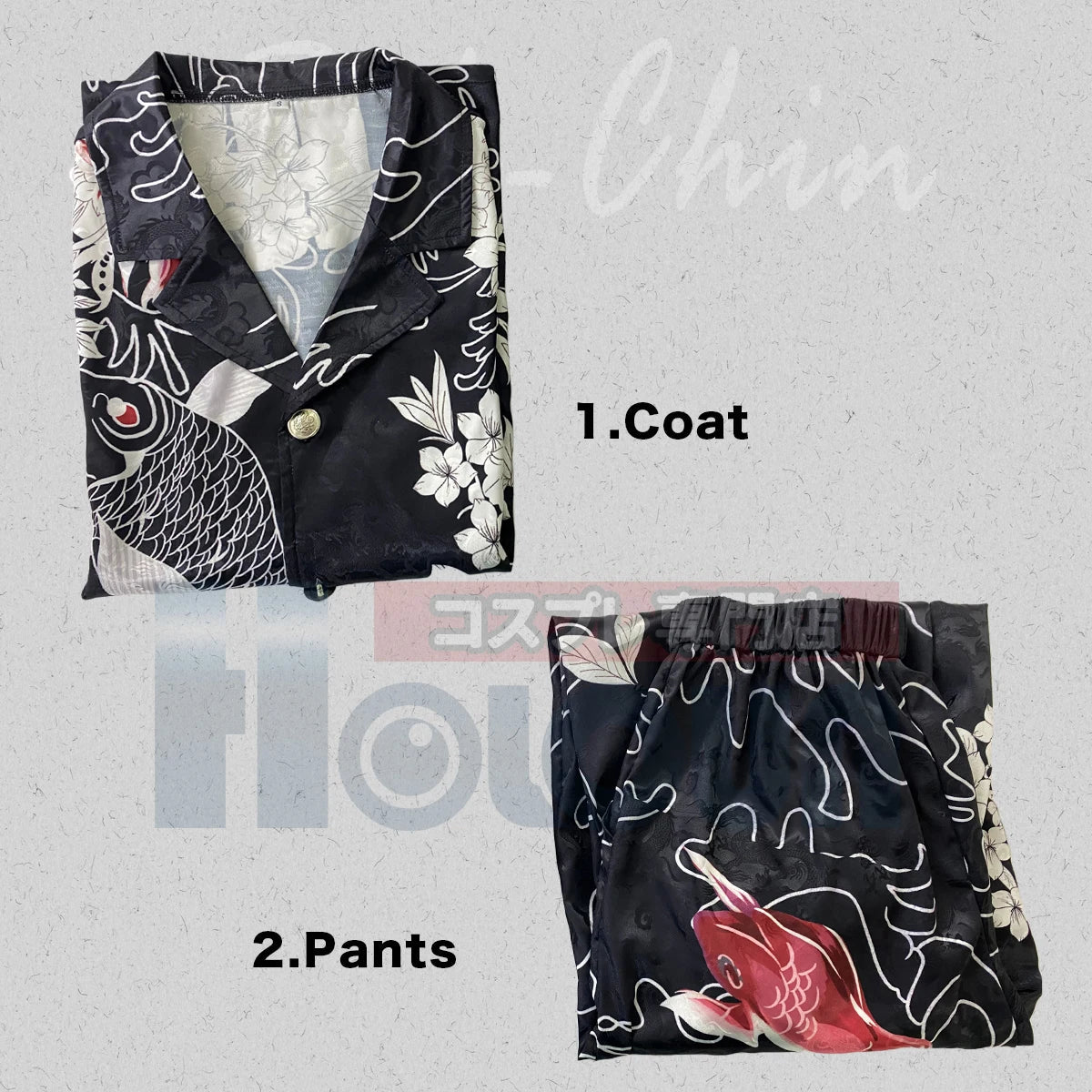 Traje de Cosplay de Tokyo Revengers Haruki Hayashida Pah-Chin Camisa 2PCS Ropa Casual Primavera Verano Halloween Regalo - Fantasia Cosera