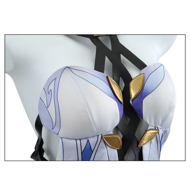 Traje de Cosplay de Skirk de Genshin Impact – Outfit del Maestro de Tartaglia para Mujeres - Fantasia Cosera