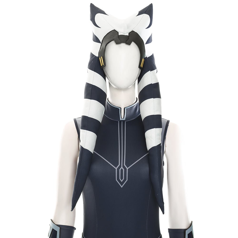 Disfraz de Cosplay de Ahsoka Tano de Star Wars: The Clone Wars - Fantasia Cosera