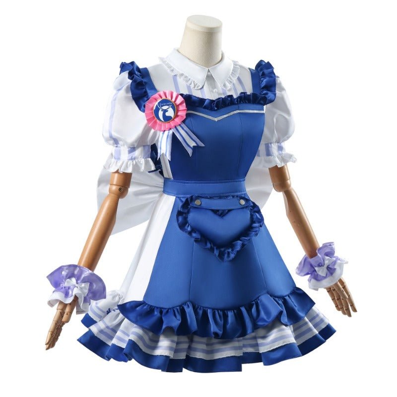 Traje de Cosplay Sigewinne & Clorinde Genshin Impact Crossover Estilo Oficial - Fantasia Cosera