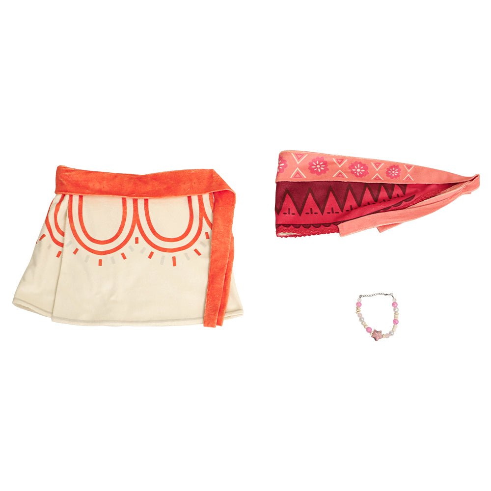 Traje Cosplay de Simea de Disney Moana 2 para Niños – Ideal para Halloween, Fiestas y Juego de Roles - Fantasia Cosera