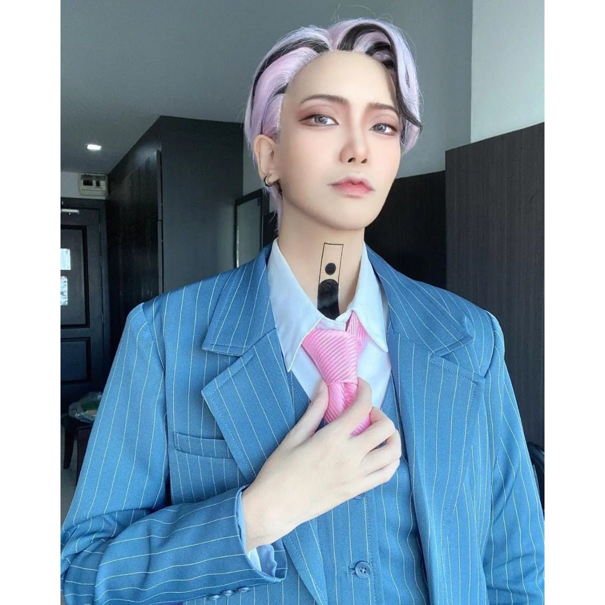 Traje de Cosplay de Tokyo Anime Bonten Rindo Haitani Ran Haitani Azul Verde Casual para Halloween Navidad - Fantasia Cosera