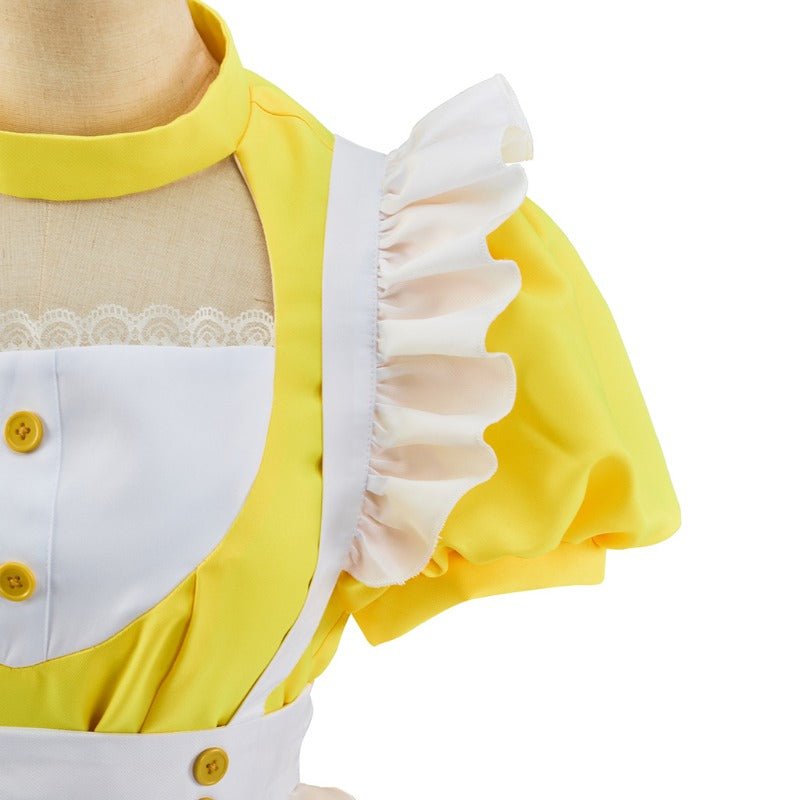 Vestido Amarillo de Cosplay Inspirado en Five Nights at Freddy's - Serie de Cosplay - Fantasia Cosera