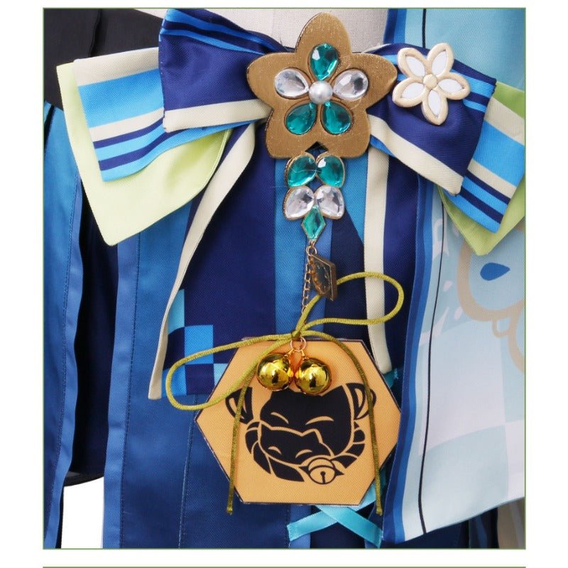 Traje de Cosplay de Kirara de Genshin Impact - Nuevo Outfit de Arquera de Hierba de Inazuma - Fantasia Cosera